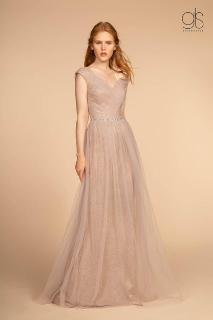Long  Sleeveless Ball Gown Prom Formal Dress - The Dress Outlet Elizabeth K