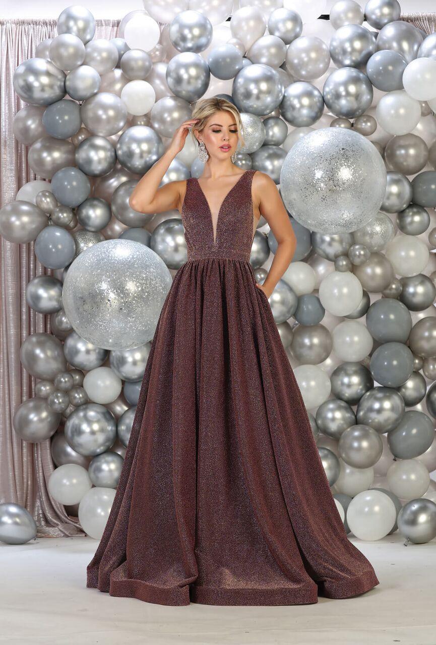 Long Sleeveless Prom Dress Formal Evening Gown - The Dress Outlet May Queen