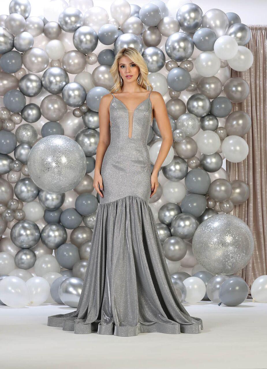 Long Spaghetti Strap Formal Evening Gown Prom Dress - The Dress Outlet May Queen
