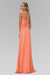 Long Strapless Sweetheart Chiffon Prom Formal Dress - The Dress Outlet Elizabeth K