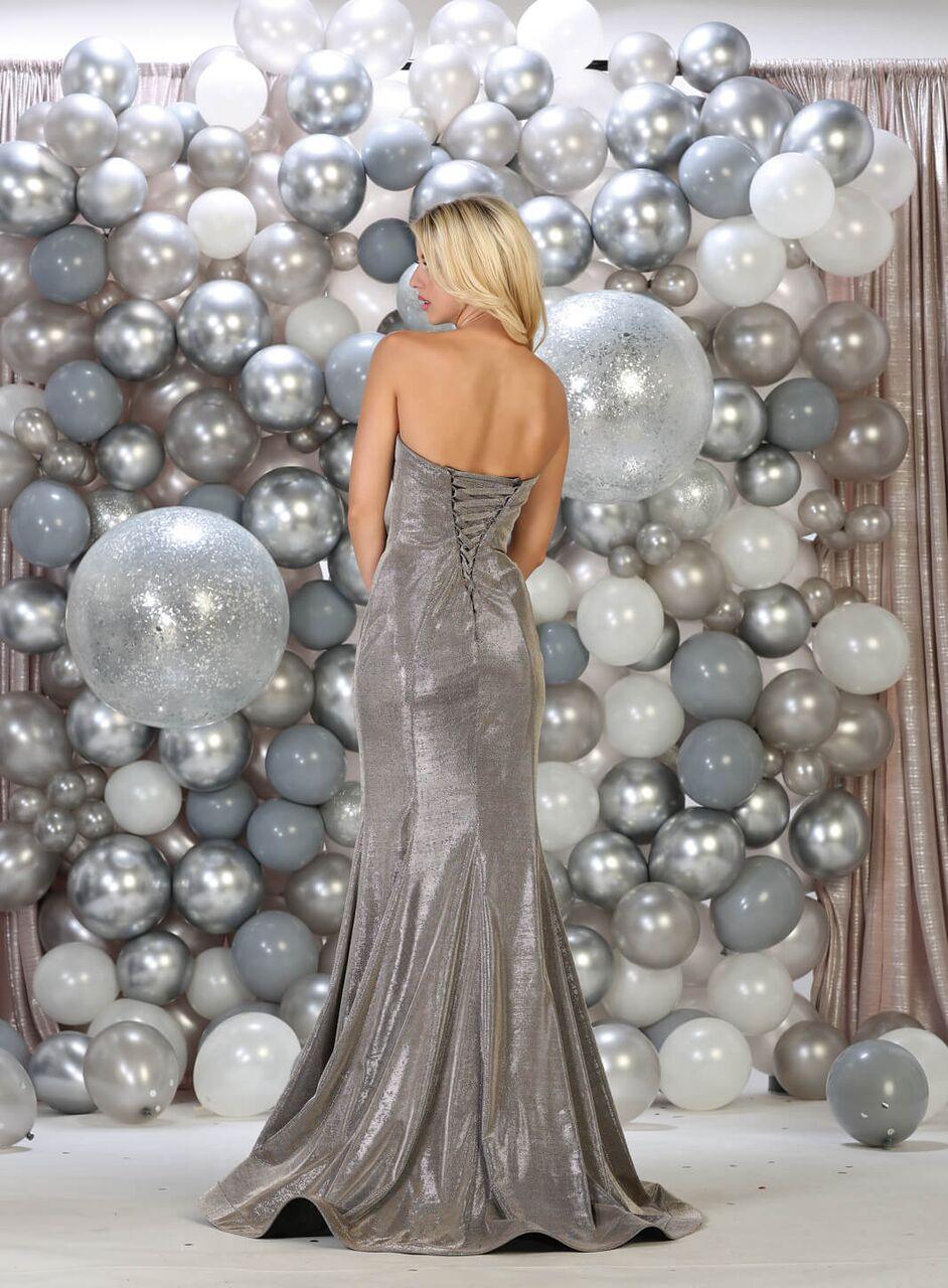 Long Strapless Sweetheart Homecoming Prom Dress - The Dress Outlet May Queen