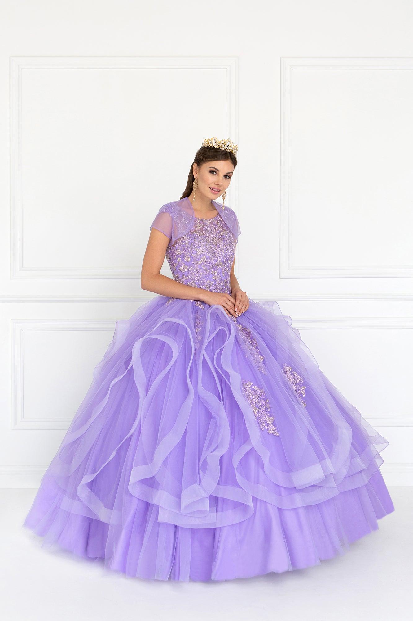 Long Sweet 16 Quinceanera Dress - The Dress Outlet Elizabeth K