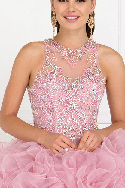 Long Sweet 16 Quinceanera Dress - The Dress Outlet Elizabeth K