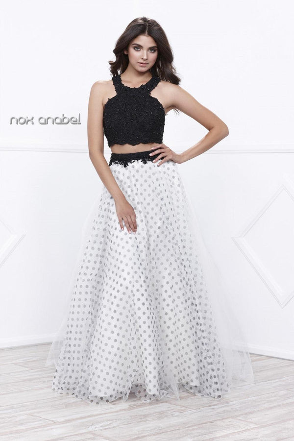lace black and white prom dress Lace Maxi Dress Black White