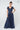 Long V-neck Mother of the Bride Lace Chiffon Gown Formal - The Dress Outlet Elizabeth K