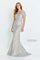 Mother of the Bride Dresses Long Formal Mother of the Bride Evening Dress Silver/Nude