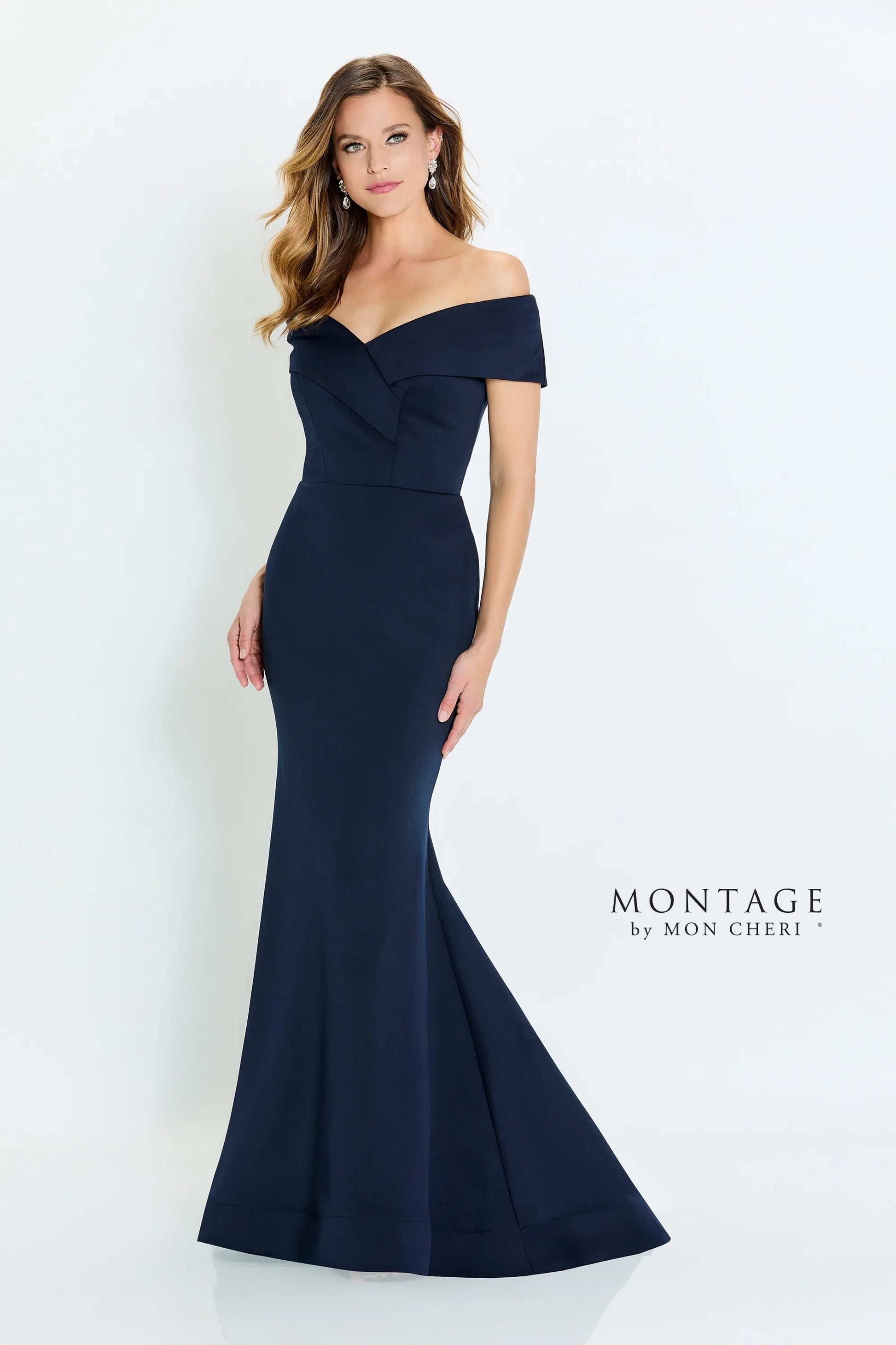 Montage M539 Long Formal Mermaid Evening Dress
