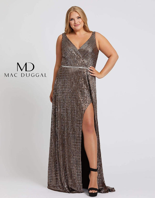 Fabulouss Long Plus Size Prom Dress Plus Size Mac Duggal 48988
