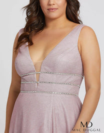 Orchid Mac Duggal 49043 Fabulouss Prom Long Plus Size Dress for $229.99 ...