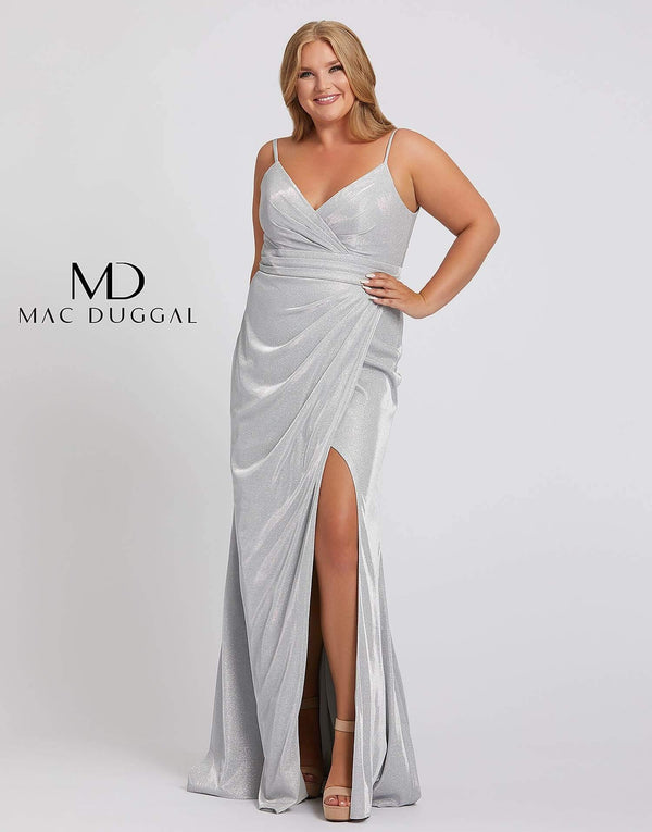 Fabulouss Plus Size Prom Dress Formal Formal Silhouette Mac Duggal 49049