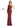 Mac Duggal Prom Long Formal One Shoulder Evening Dress Burgundy