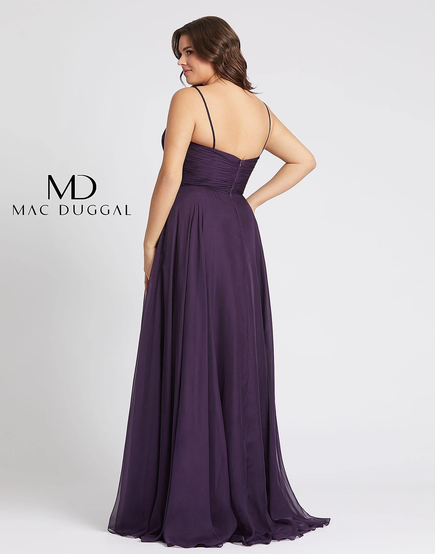 Mac Duggal 67214 Fabulouss Plus Size Long Prom Dress