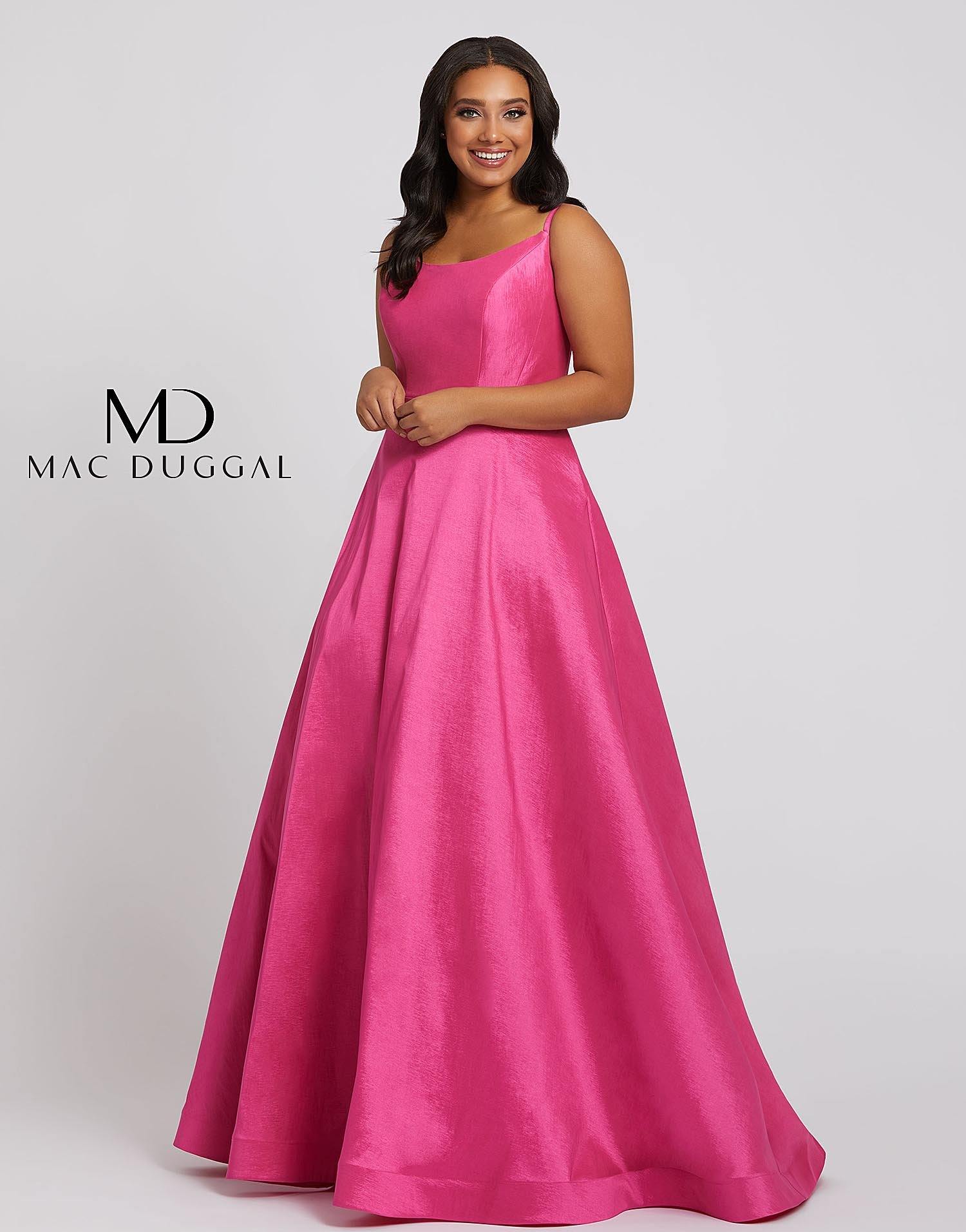 Mac Duggal 67219 Fabulouss Plus Size Long Ball Gown