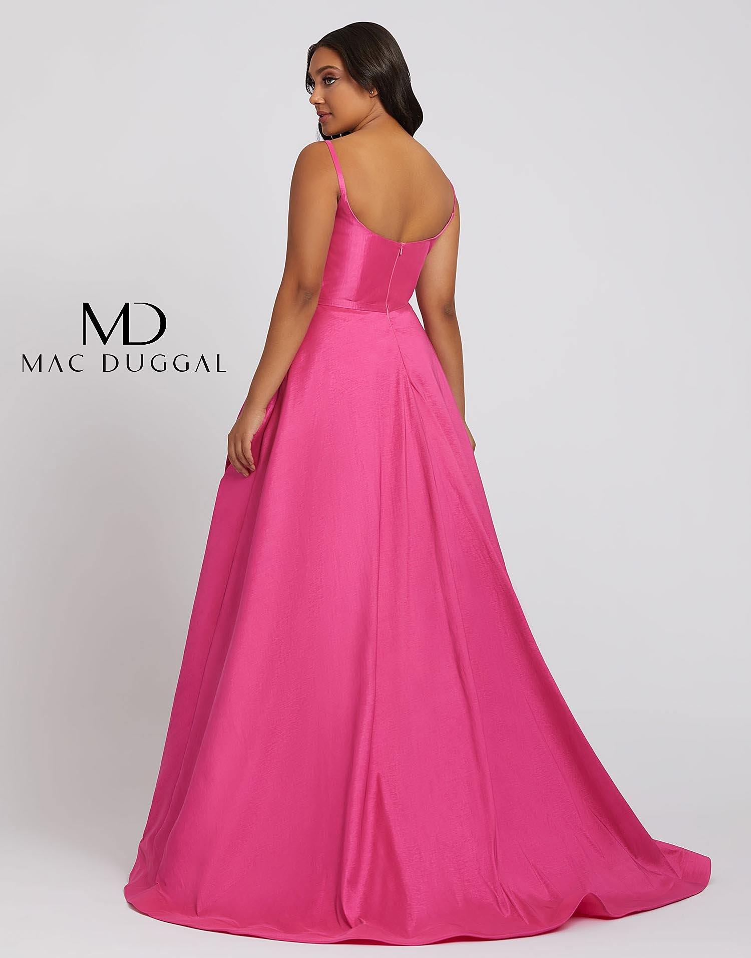 Mac Duggal 67219 Fabulouss Plus Size Long Ball Gown