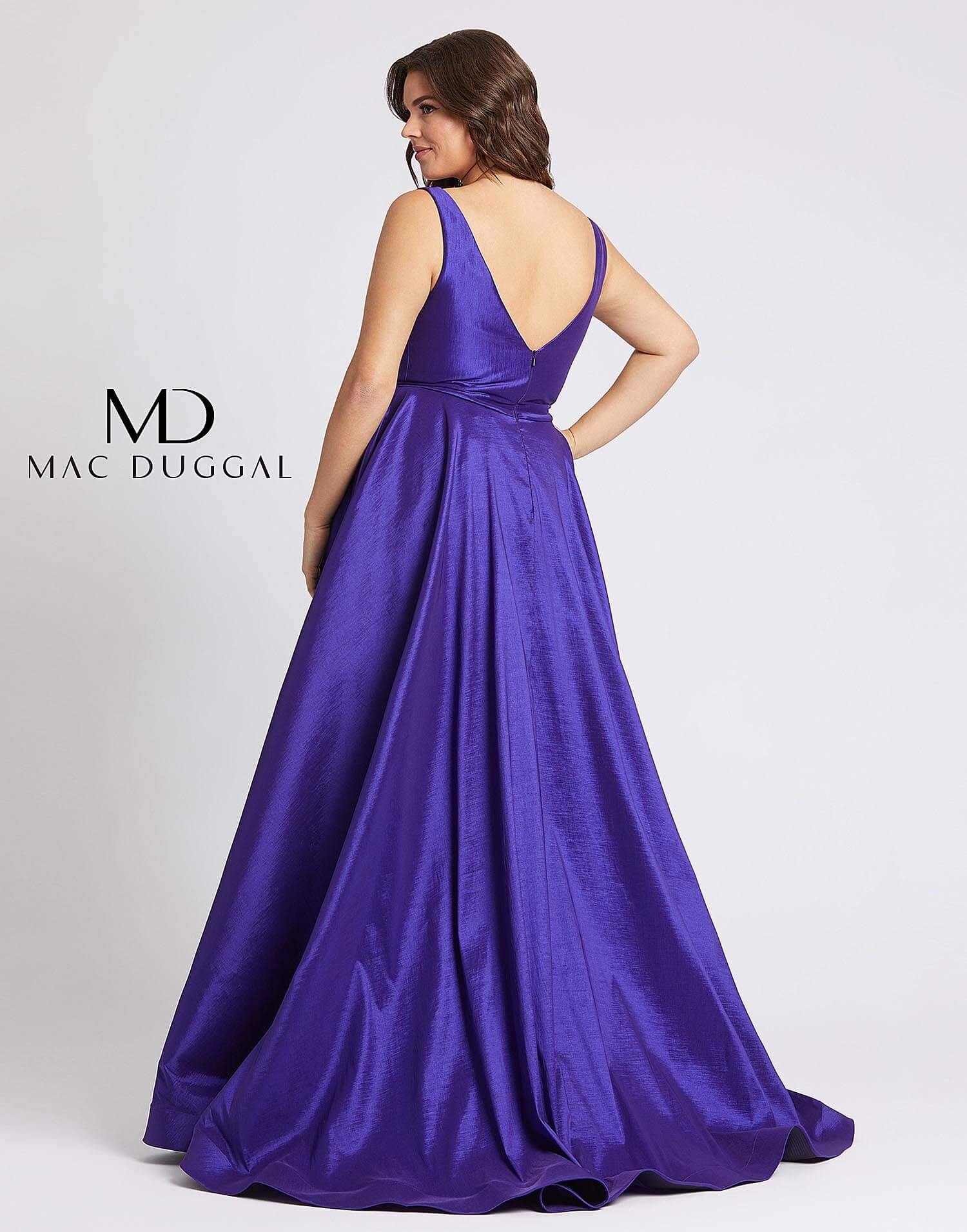 Mac Duggal Fabulouss Long Plus Size Prom Dress 67227F - The Dress Outlet Mac Duggal