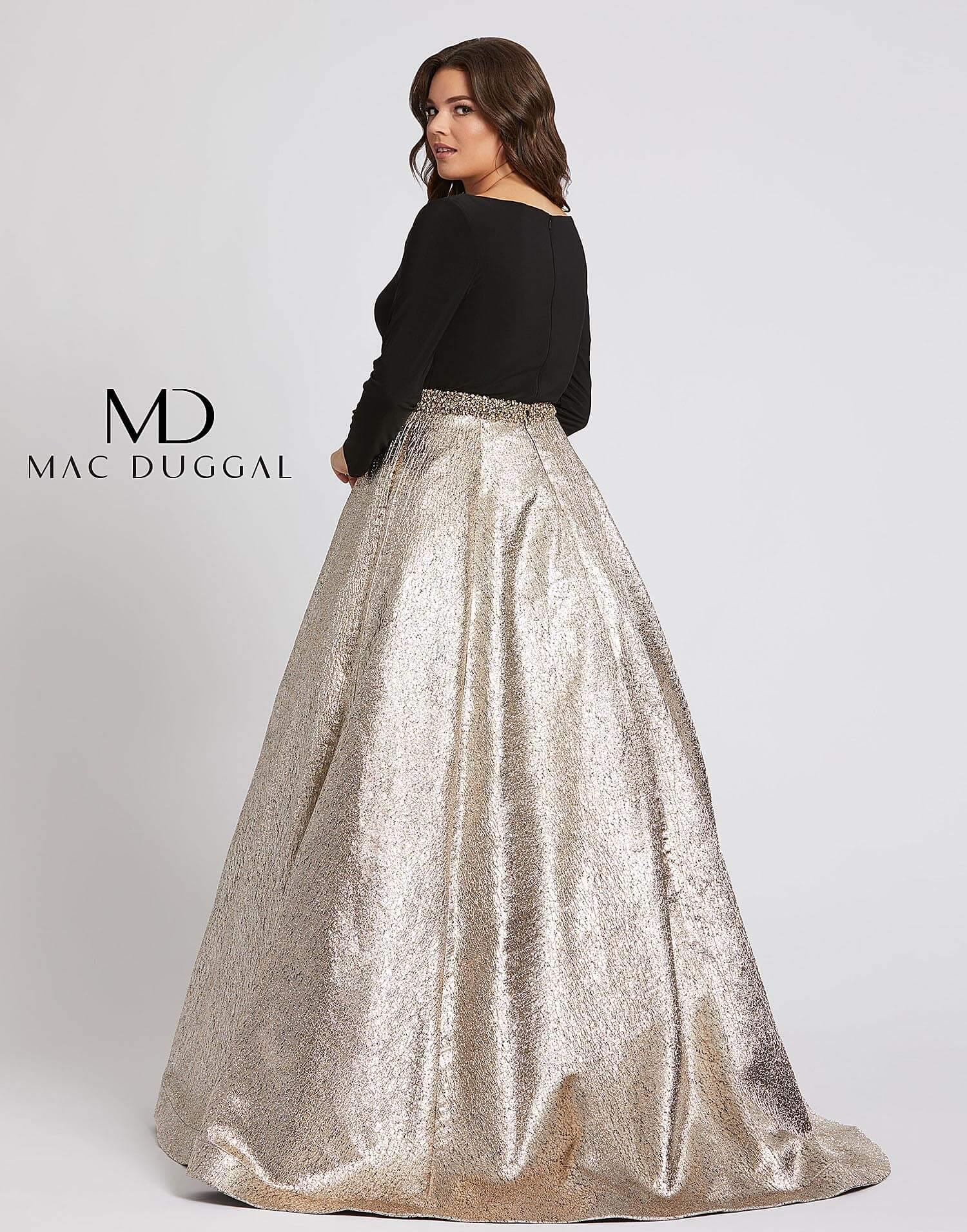 Mac Duggal 67229 Fabulouss Prom Plus Size Long Ball Gown