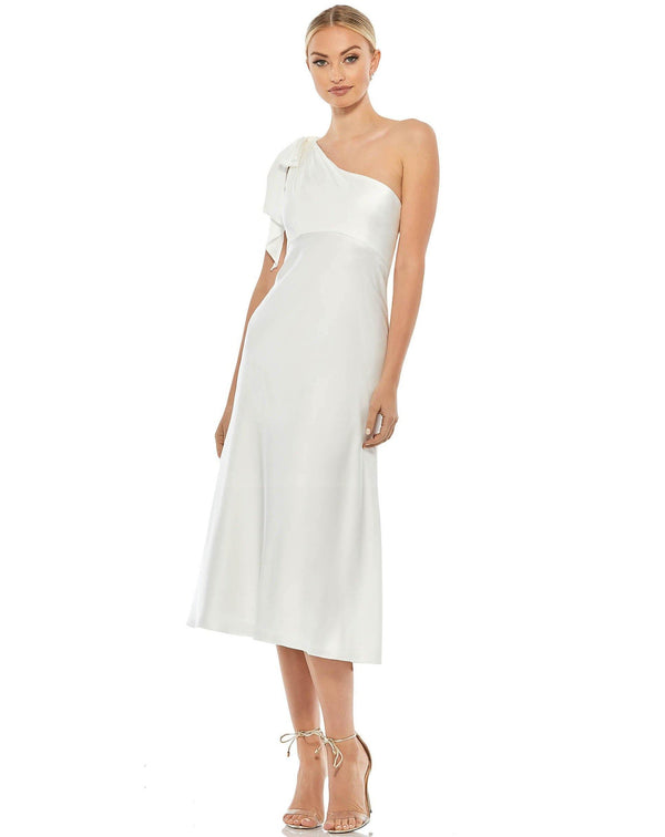 Mac Duggal 55387 White 12 Cocktail Dress Sale