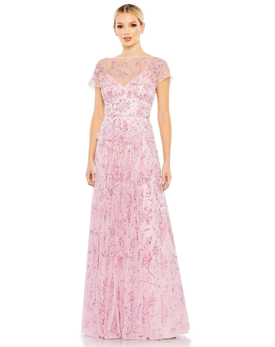 Candy Pink 12 Mac Duggal 70274 Long Cap Sleeve Formal Dress Sale – The Dress Outlet Candy Pink 12 Mac Duggal 70274 Long Cap Sleeve Formal Dress Sale – The Dress Outlet