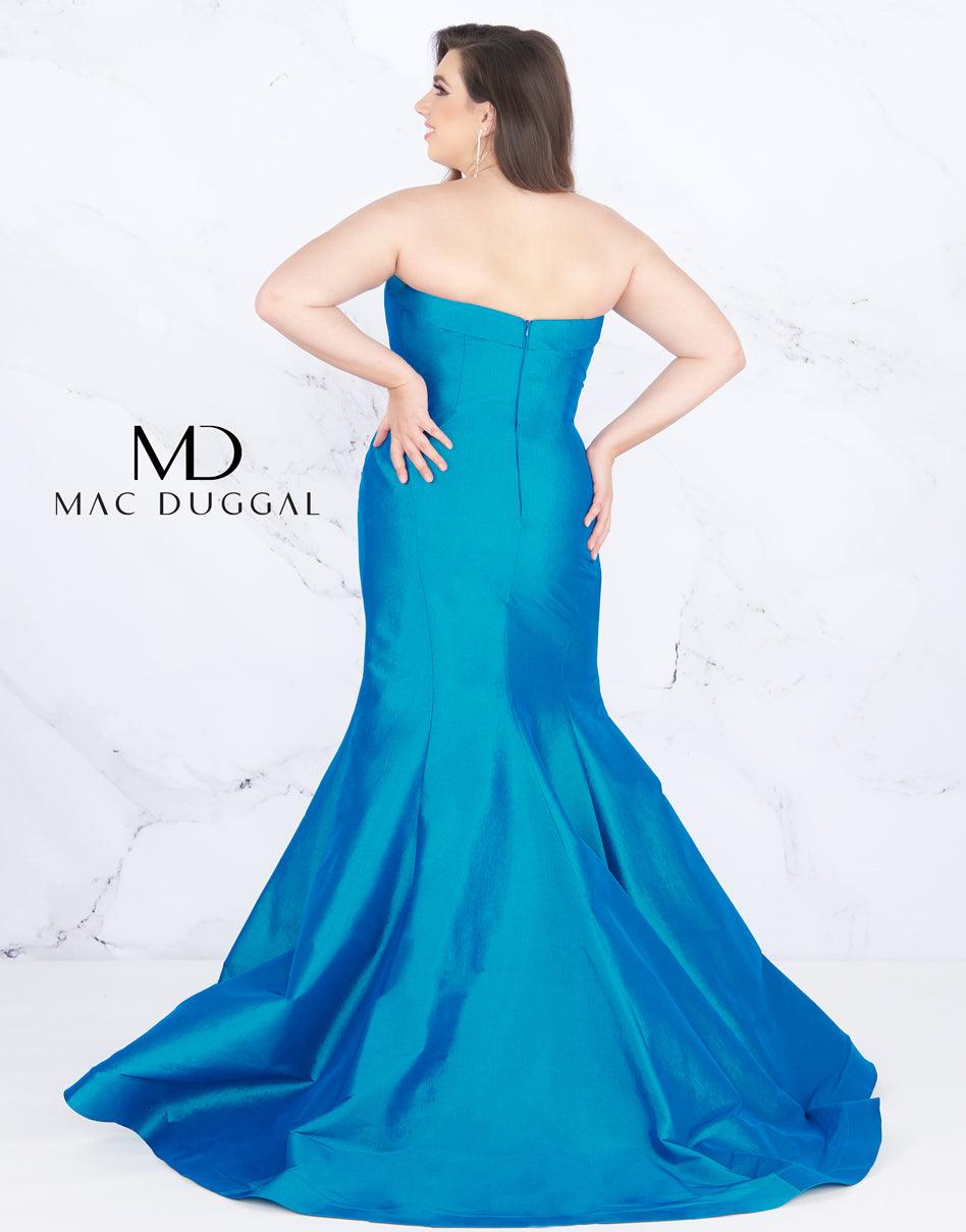 Mac Duggal Long Plus Size Prom Dress