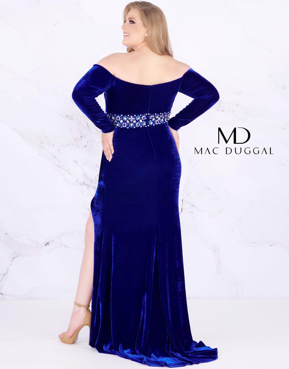 Mac Duggal Prom Long Dress Plus Size - The Dress Outlet Mac Duggal