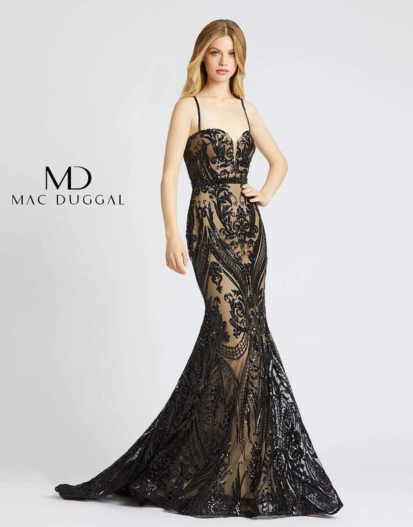 Prom Long Formal Sweetheart Mermaid Dress Mac Duggal 48775