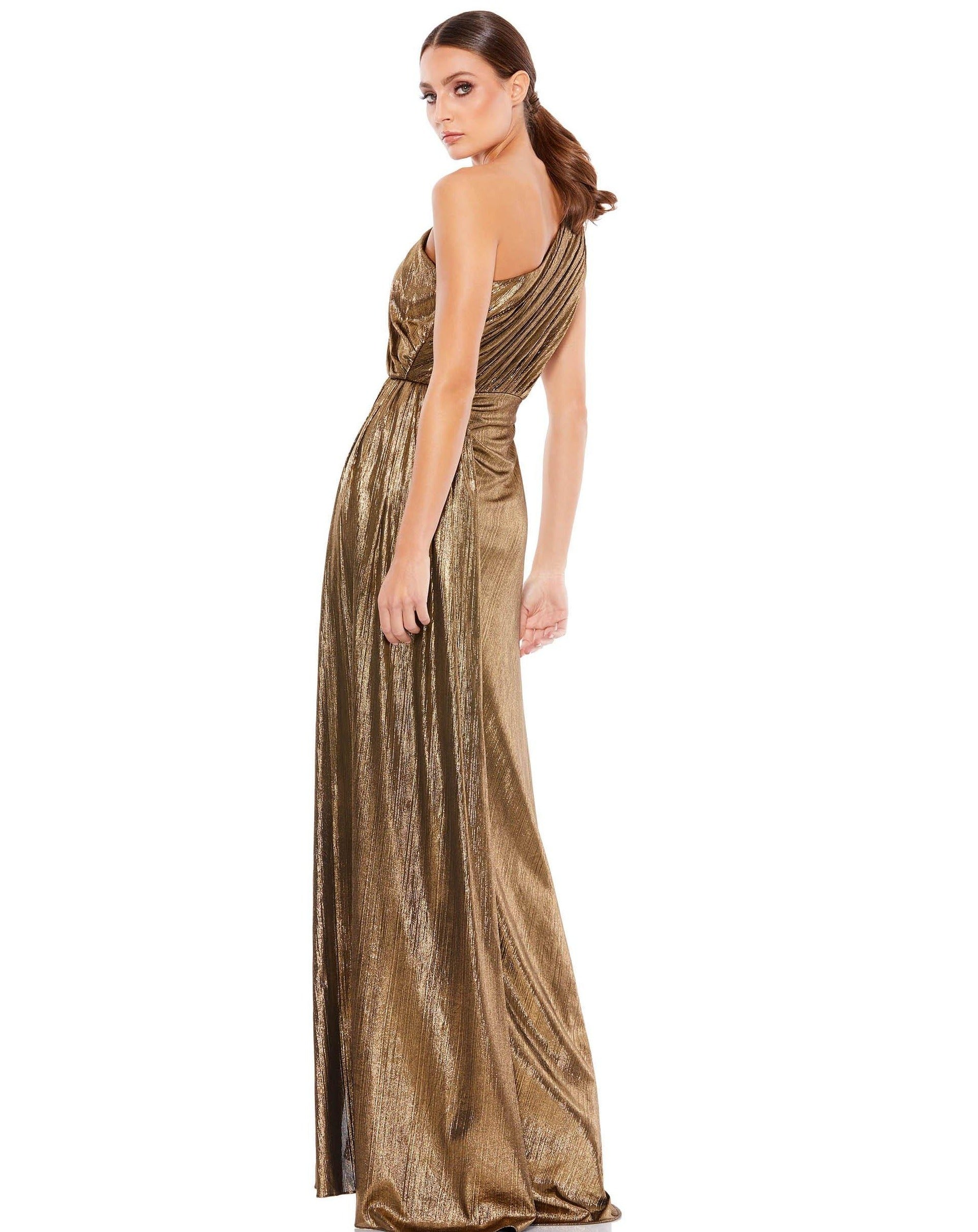 Mac Duggal Prom Long One Shoulder Dress 26537 - The Dress Outlet
