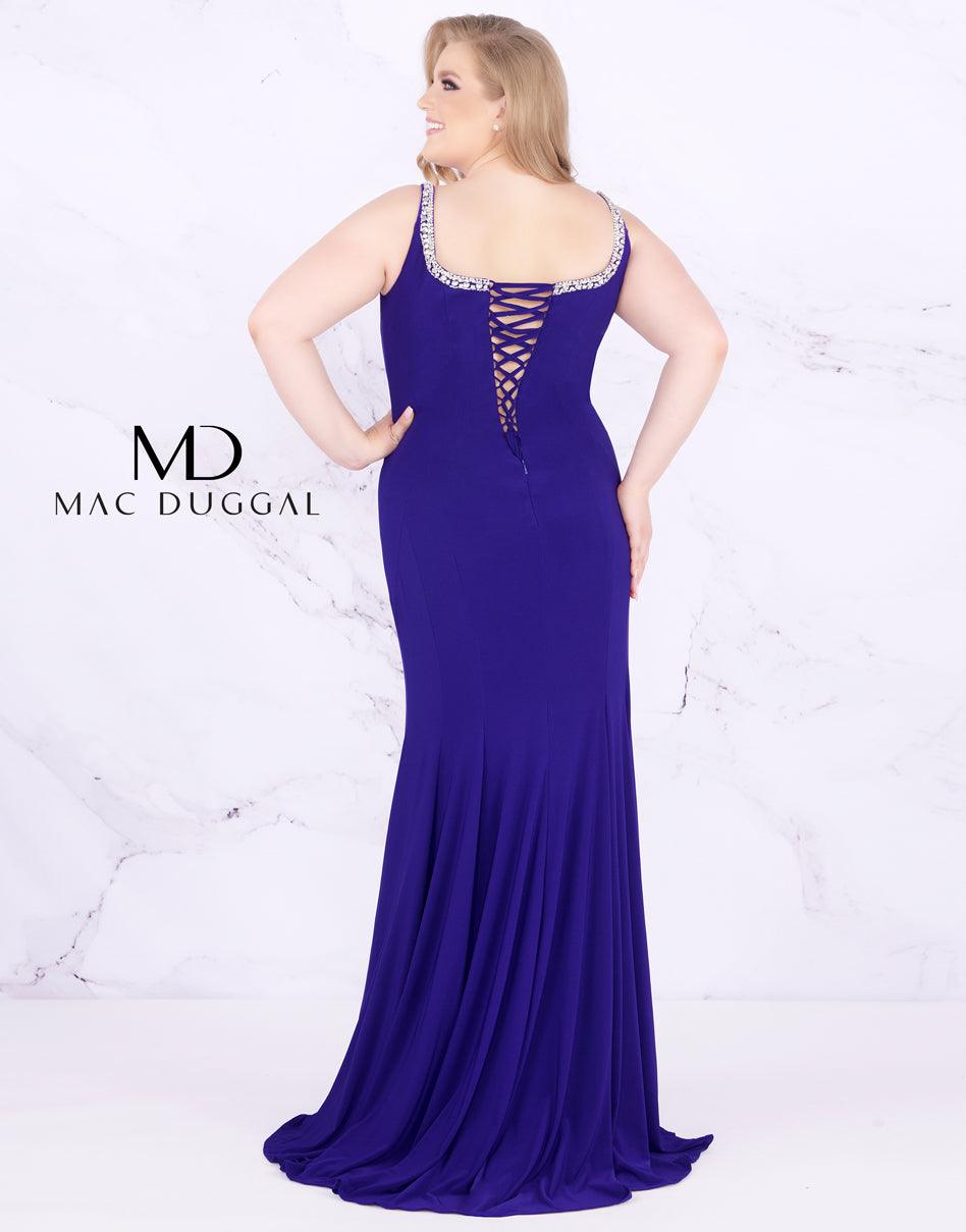 Mac Duggal Prom Long Plus Size Dress