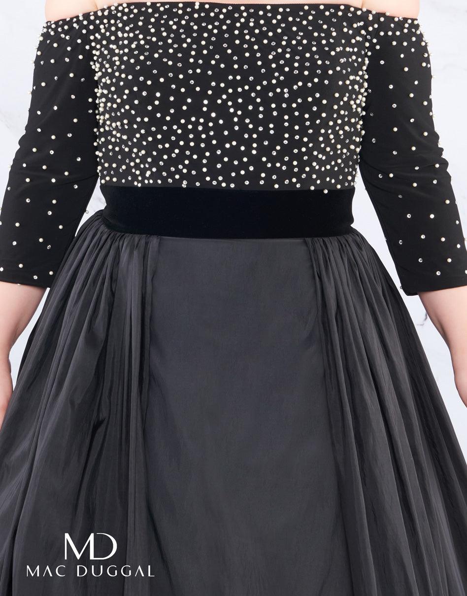Mac Duggal Prom Plus Size Dress Long