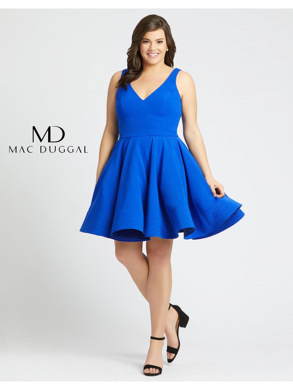 Mac Duggal Short Dress Formal Cocktail - The Dress Outlet