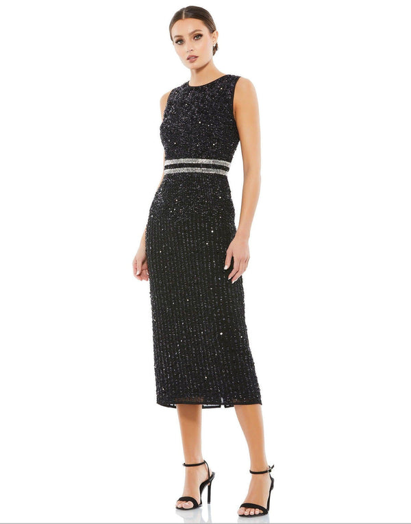 Mac Duggal A10509 Black 4 Sale