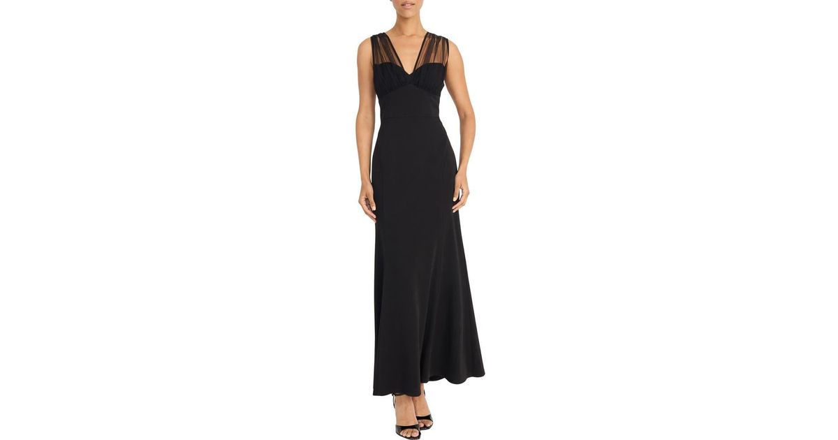 Illusion Long Dress Maggy London G7087M