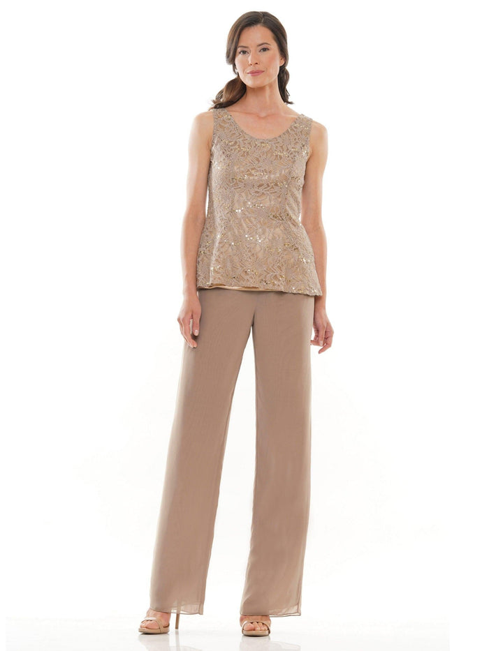 Marsoni Formal Long Sleeve Jacket Pant Suit 305 - The Dress Outlet