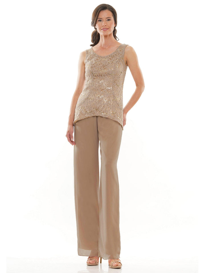 Marsoni 303 Formal Pant Suit Bermuda Sand