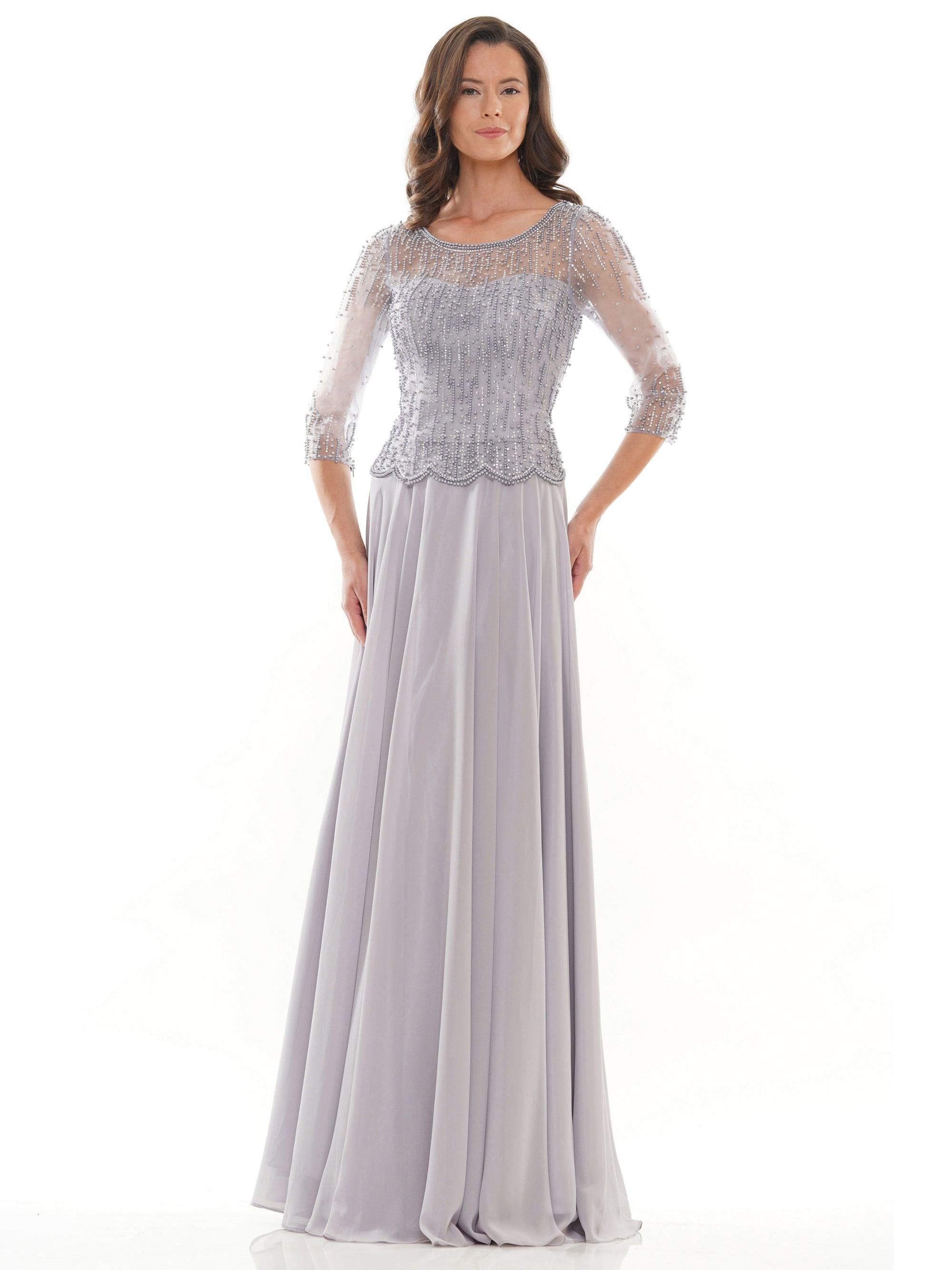 Marsoni 312 Mother of the Bride Dress Grey