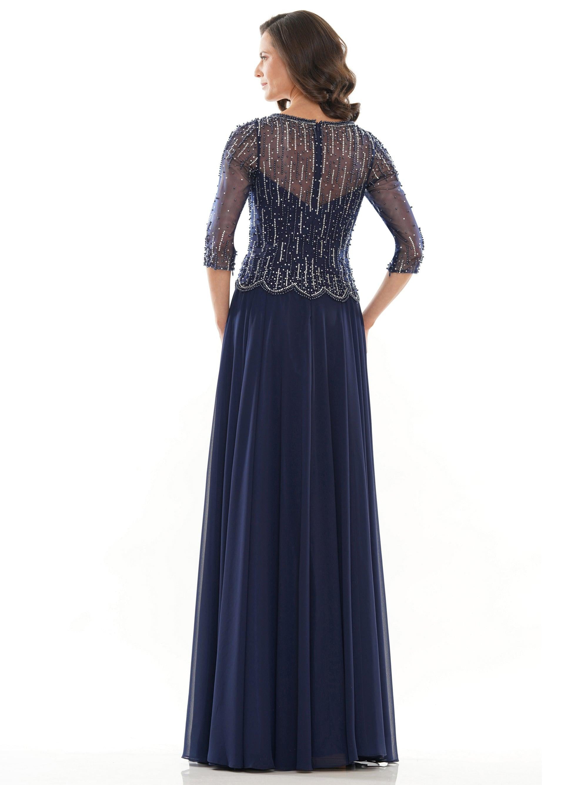Marsoni 312 Mother of the Bride Dress Navy