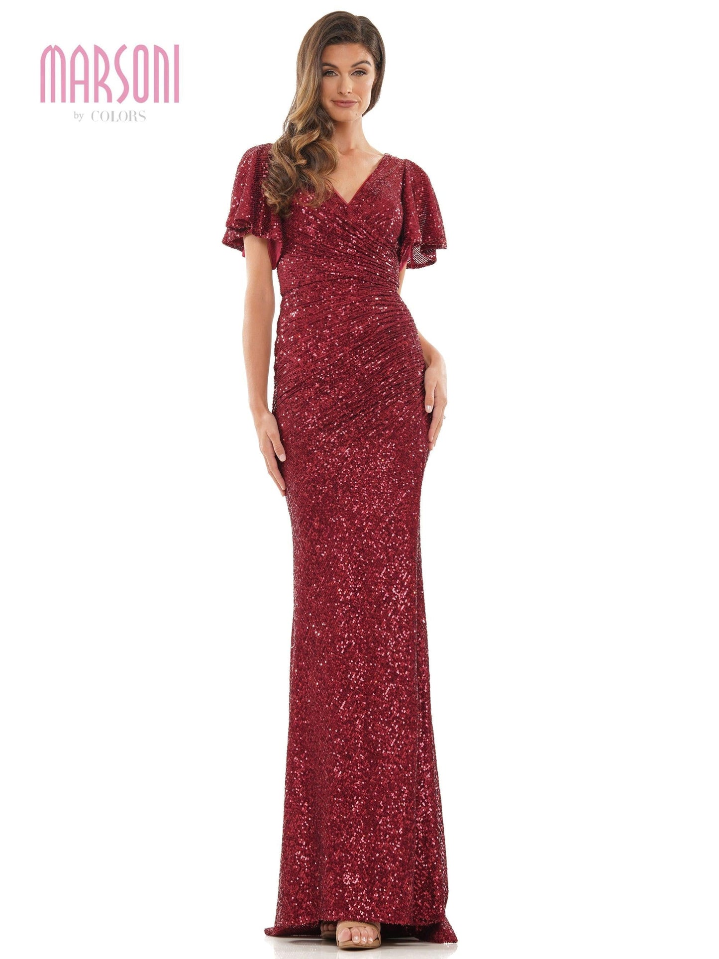 Marsoni Long Formal Mother of the Bride Dress M318 - The Dress Outlet