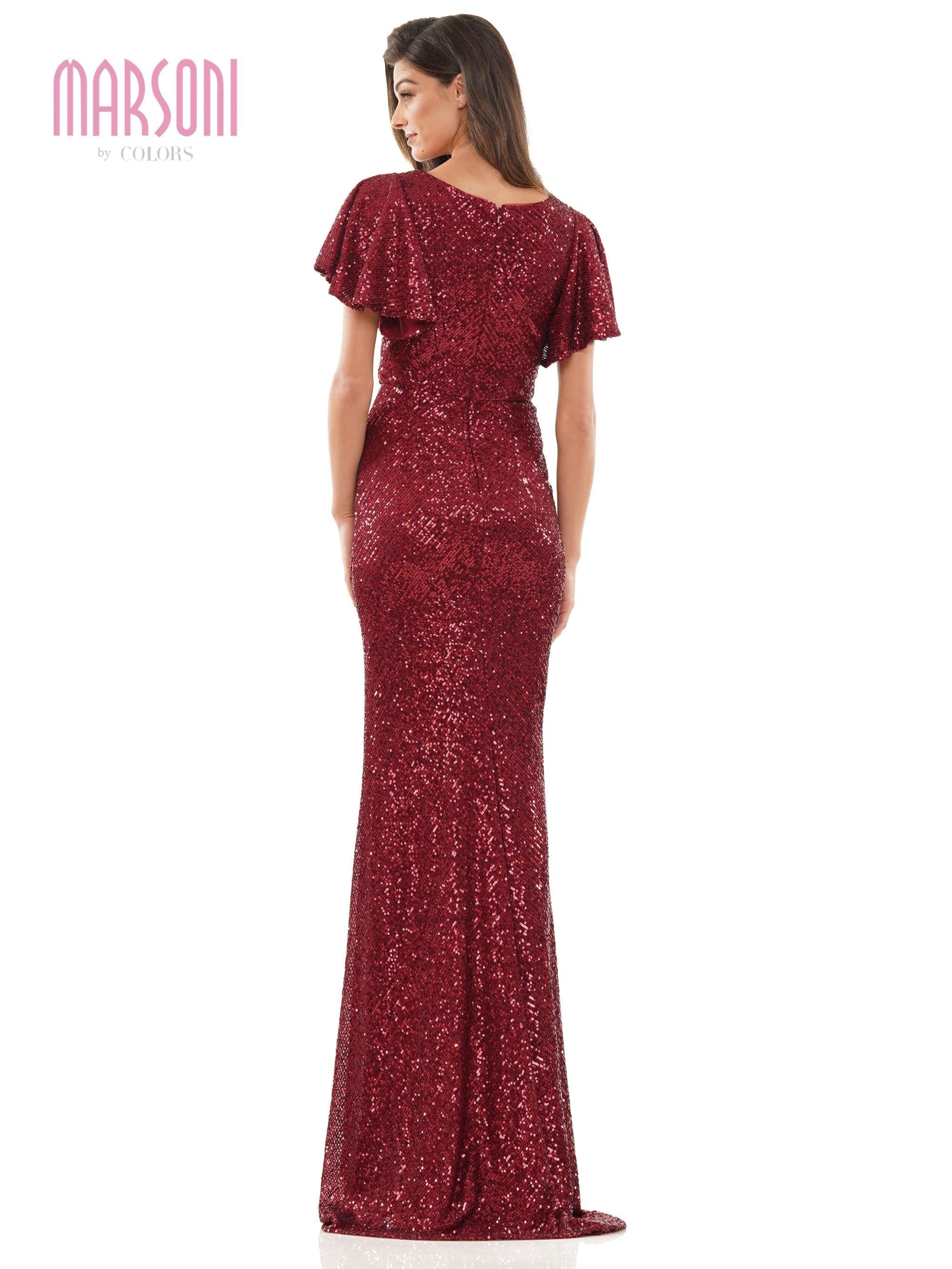 Marsoni Long Formal Mother of the Bride Dress M318 - The Dress Outlet