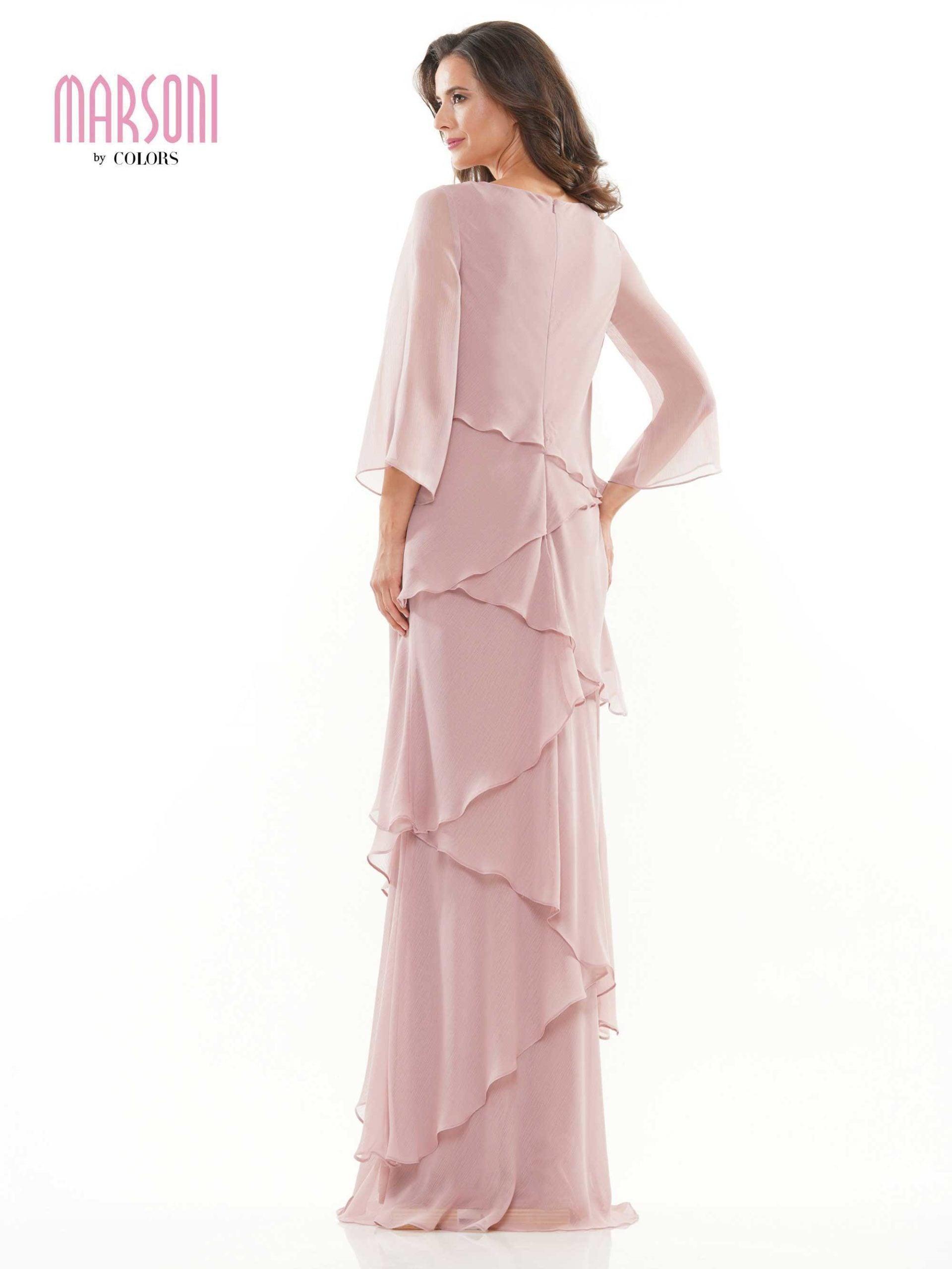Marsoni Long Mother of the Bride Chiffon Dress 302 Sale