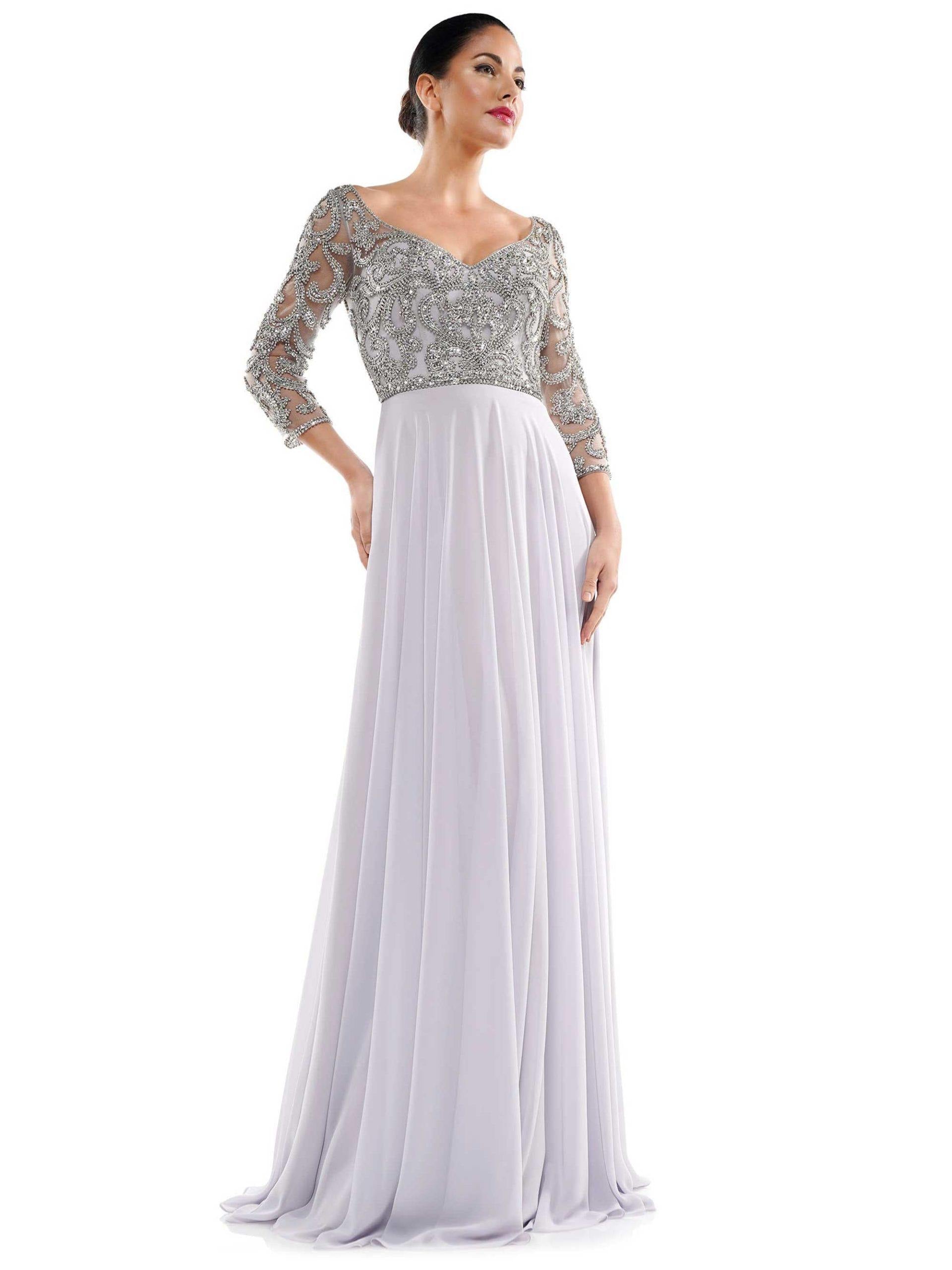 Marsoni Long Mother of the Bride Dress - The Dress Outlet