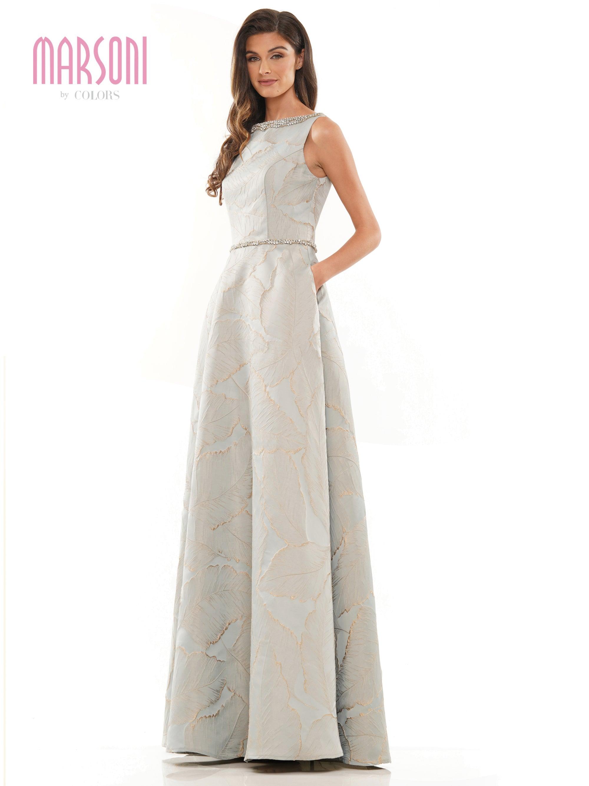 Marsoni Long Sleeveless Formal Dress 1224 - The Dress Outlet