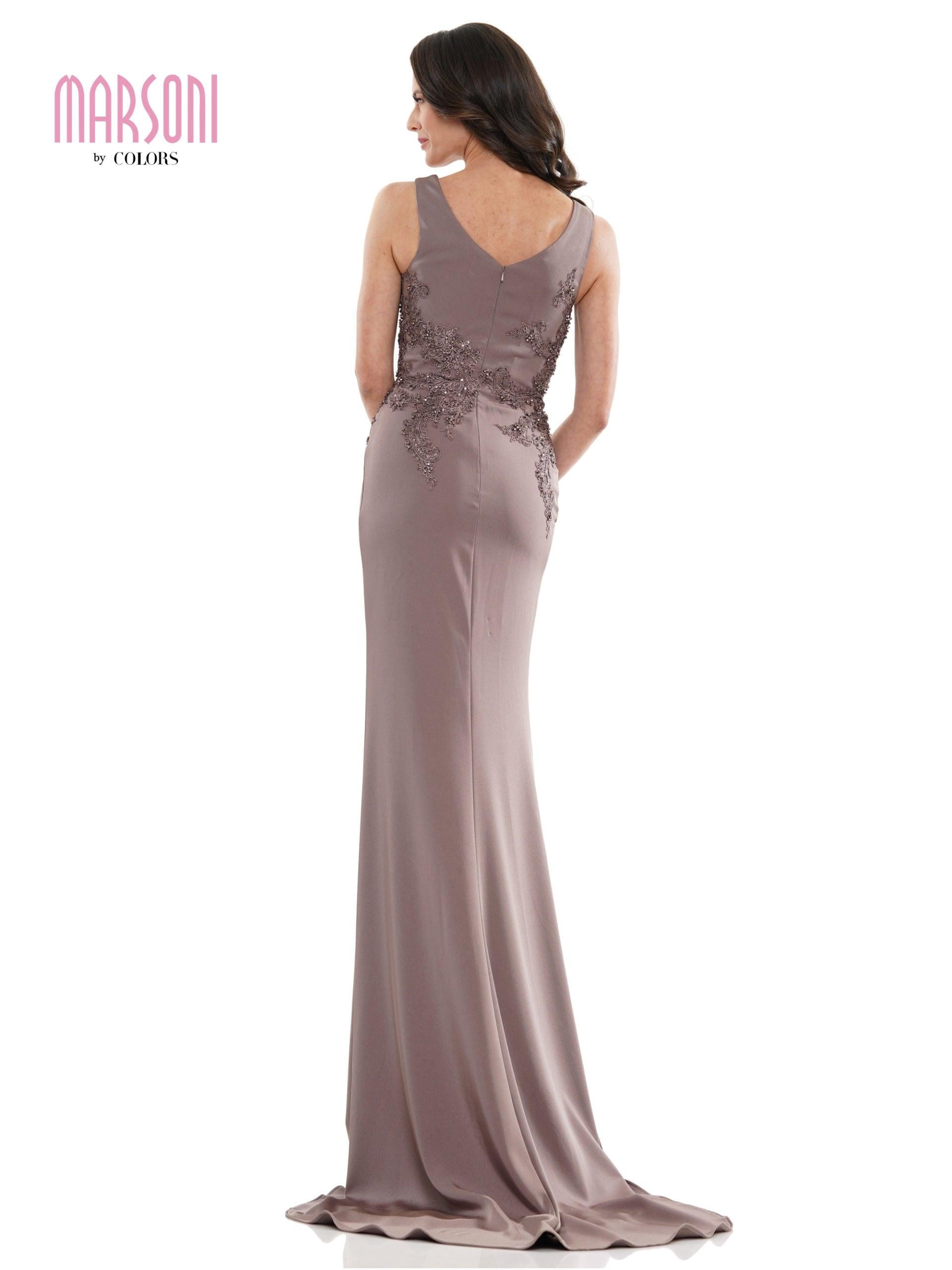 Mink 12 Marsoni Mother of the Bride Formal Long Gown 1147 Sale