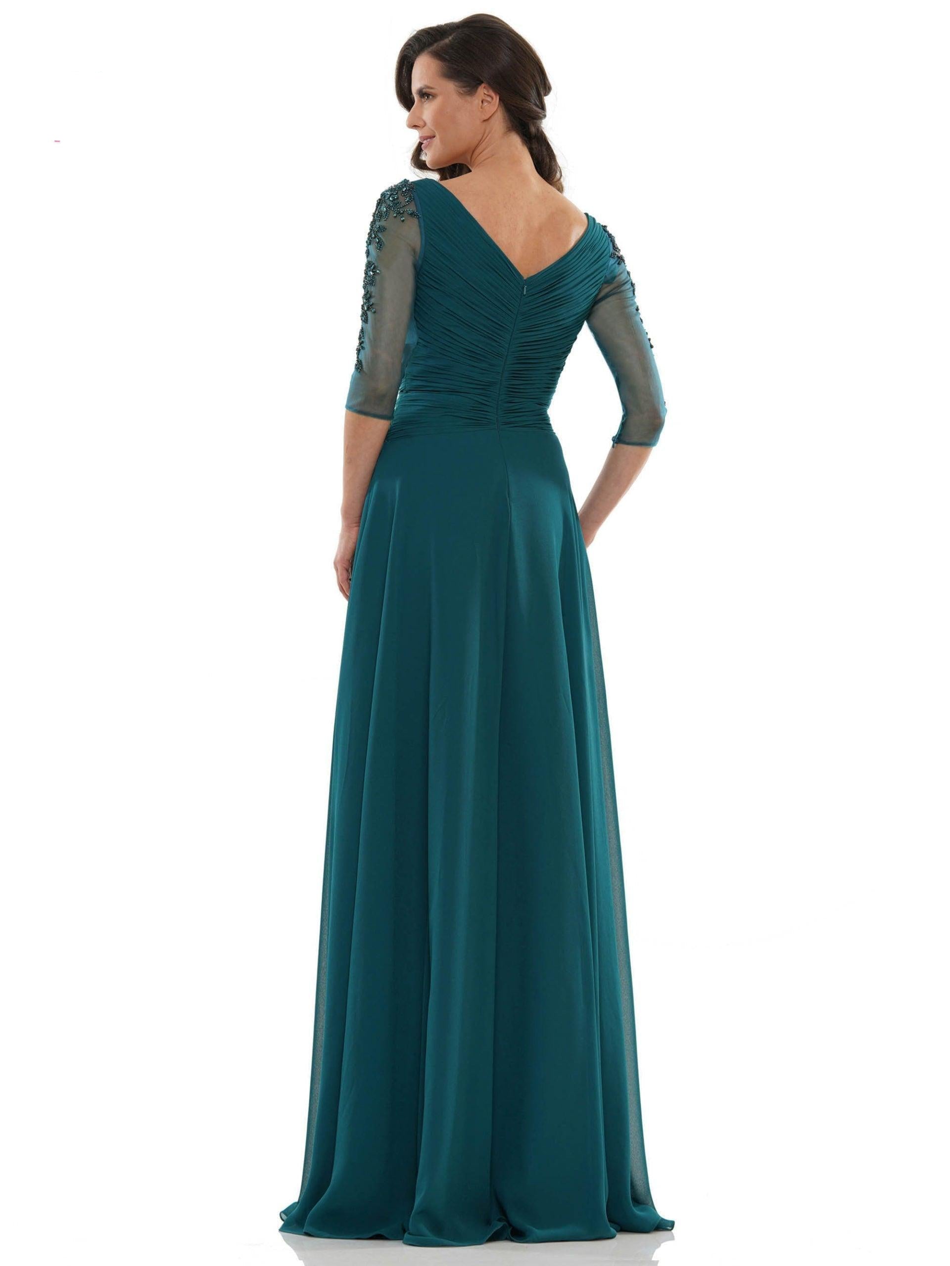 Marsoni Mother of the Bride Long Chiffon Dress 1135 - The Dress Outlet