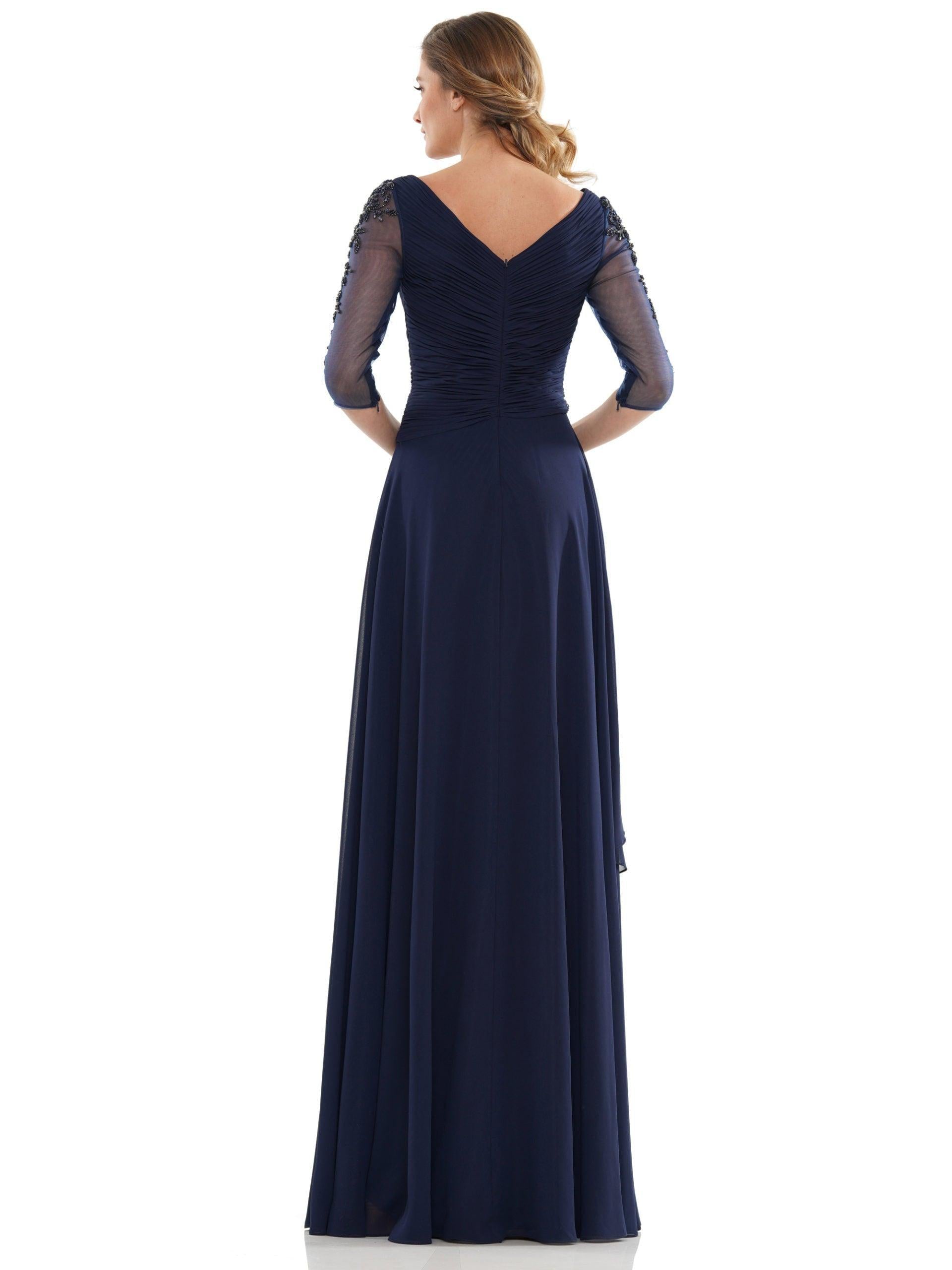 Marsoni Mother of the Bride Long Chiffon Dress 1135 - The Dress Outlet