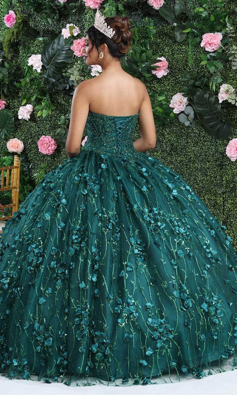 Sweetheart Floor-Length Tulle Quinceañera Ball Gown May Queen LK217