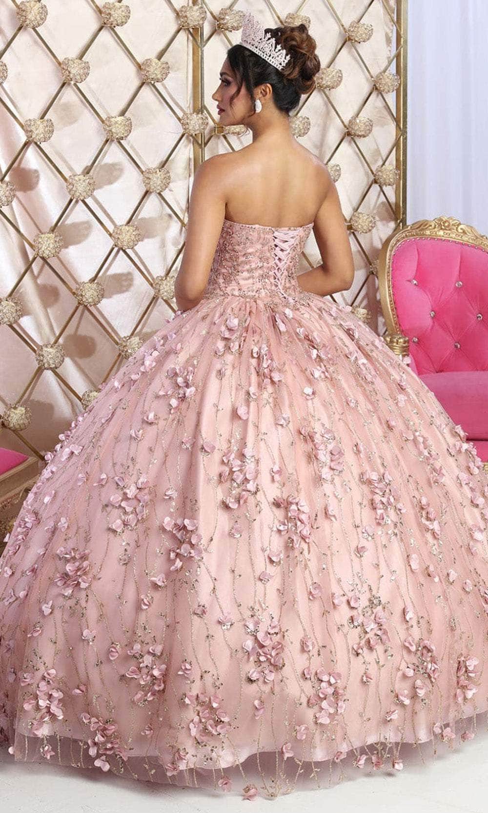 Sweetheart Floor-Length Tulle Quinceañera Ball Gown May Queen LK217