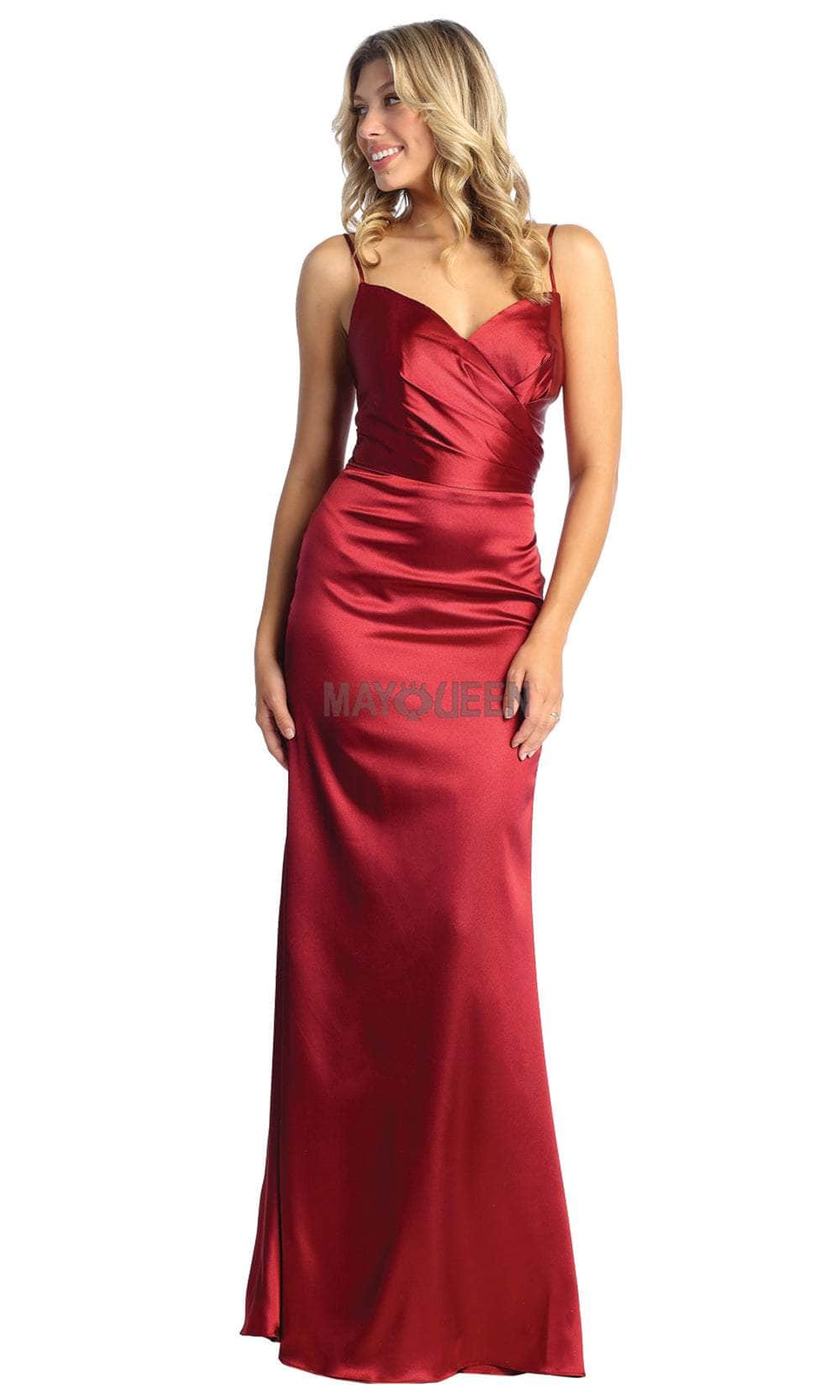 Sweetheart Floor-Length Satin Prom Mermaid May Queen 1931