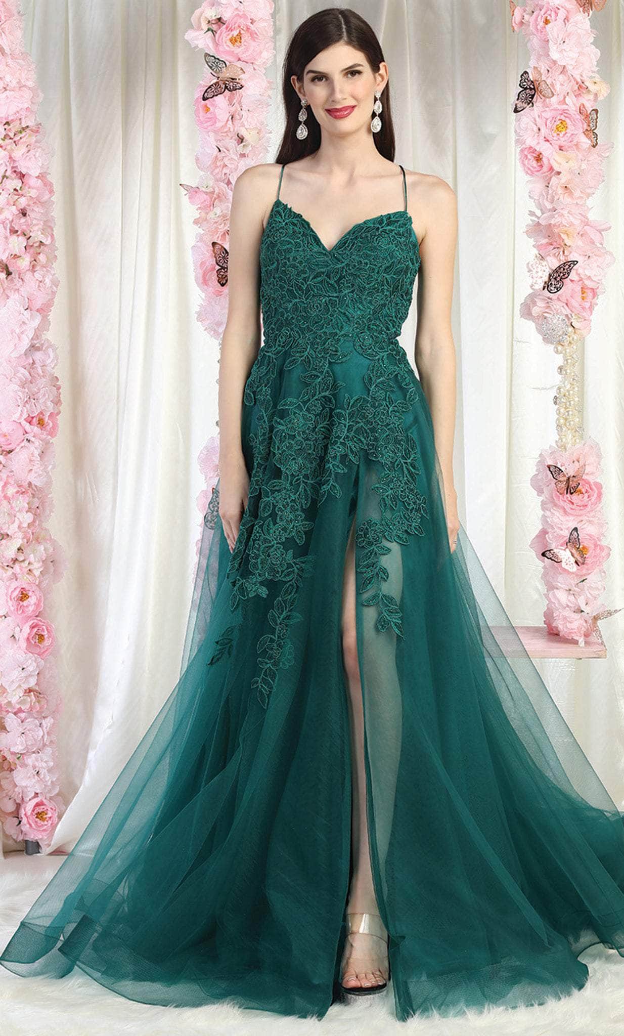 Sweetheart Tulle A-Line Prom Dress by May Queen MQ2013 – The Dress Outlet