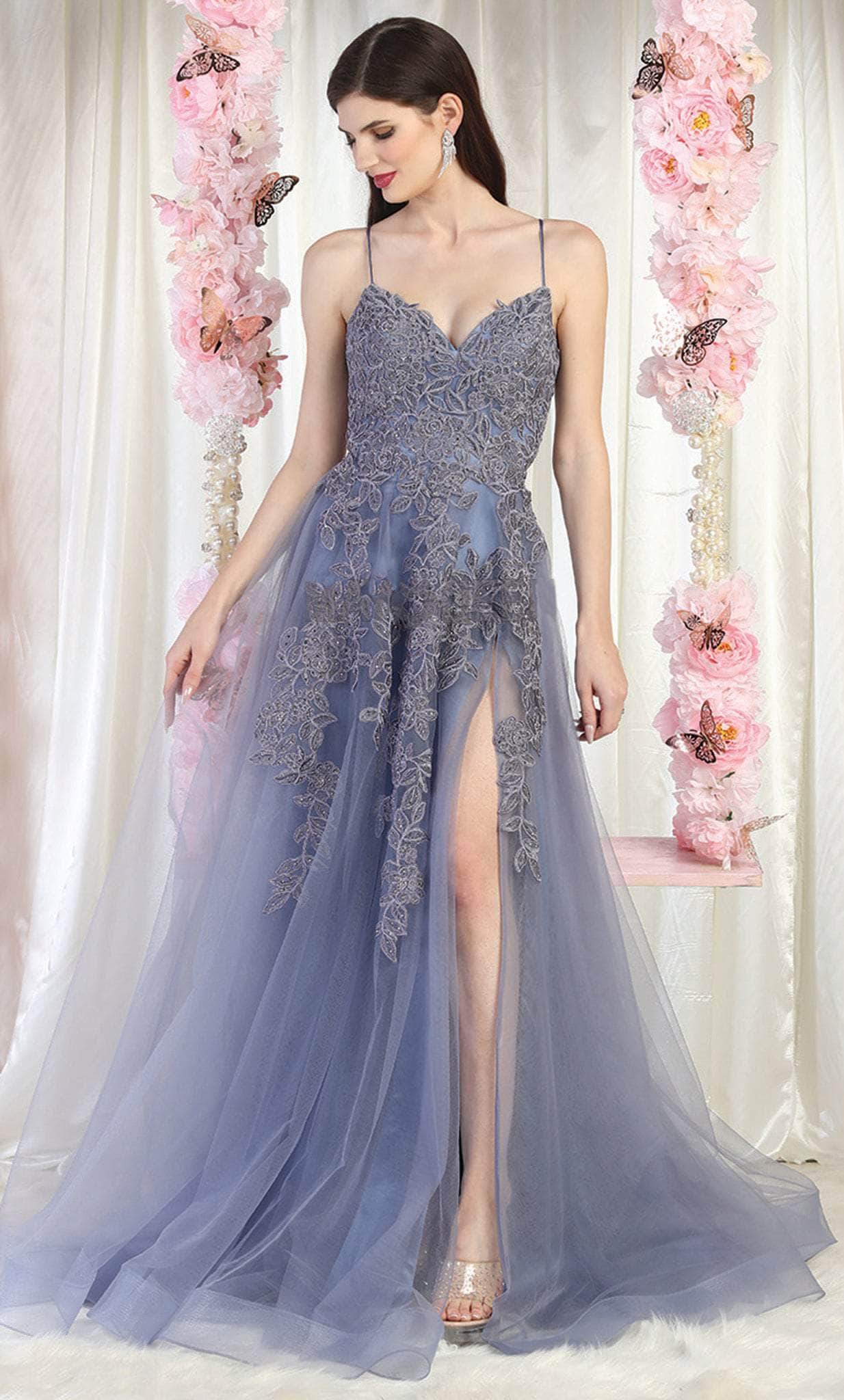 Sweetheart Tulle A-Line Prom Dress by May Queen MQ2013 – The Dress Outlet