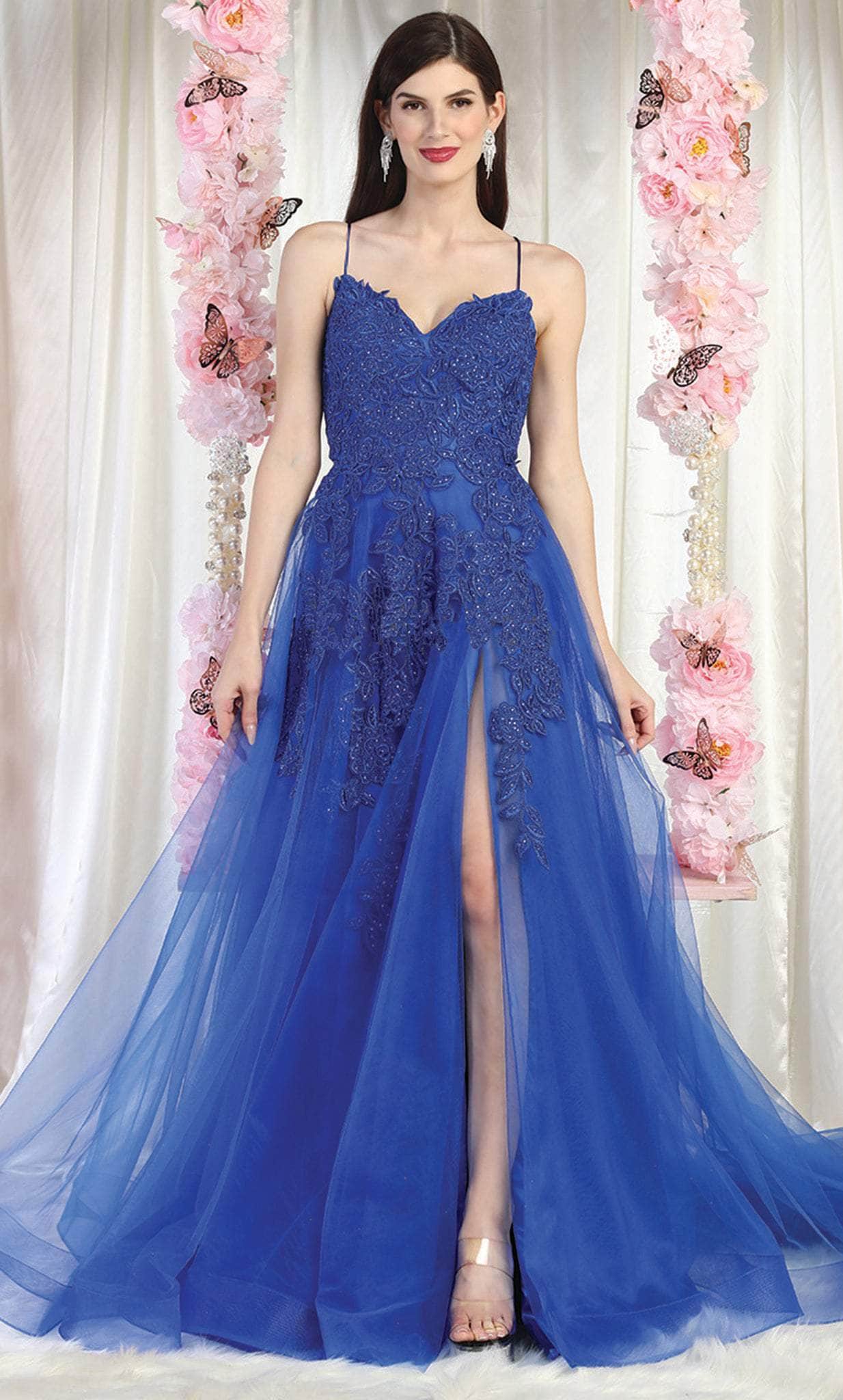 Sweetheart Tulle A-Line Prom Dress by May Queen MQ2013 – The Dress Outlet