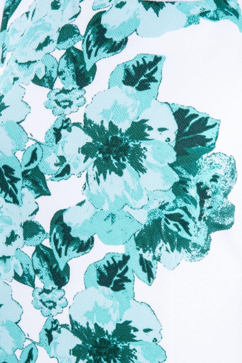 Maya Brooke Short Floral Print 2 Piece Cocktail Dress